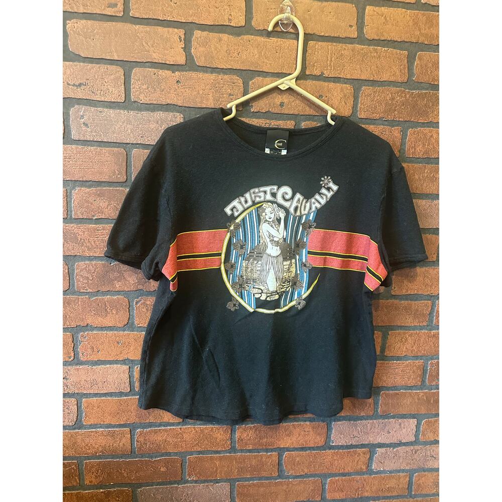 Rare Womens vintage Tshirt Roberto Cavalli, hemp Tshirt, SS Tshirt Surf